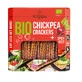 Bio-Cracker aus Kichererbsen mit pikanter Roter Bete, 80 g, Krippu