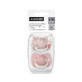 Silicone pacifier SX Pro A Walk In The Park, 6-18, Pink, 2 pcs, Suavinex