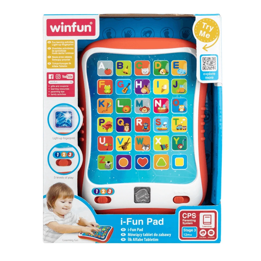 Interactieve educatieve tablet, +12 maanden, Winfun