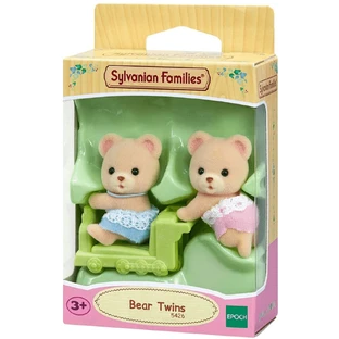 Lote de 2 figuras Oso Gemelos Sylvanian Families, +3 años, Época