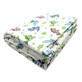 Crib pad in ranforce cotton, 90x90 cm, Dragon, Baltic Bebe