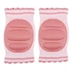 Knee pad with cushions, Salmon Pink, Sevibebe