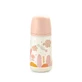 Feeding bottle with physiologic teat SX Pro medium flow Dreams, Peach, 270 ml, Suavinex