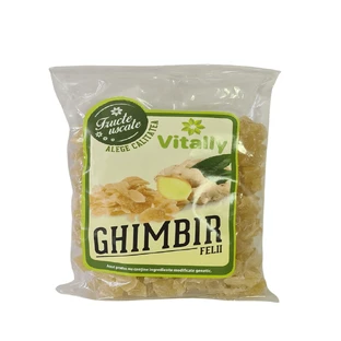 Gemberplakjes, 250 g, Vitally