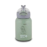 Stainless steel heat insulated bottle We Care, green, 350 ml, Nava