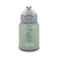 Stainless steel heat insulated bottle We Care, green, 350 ml, Nava
