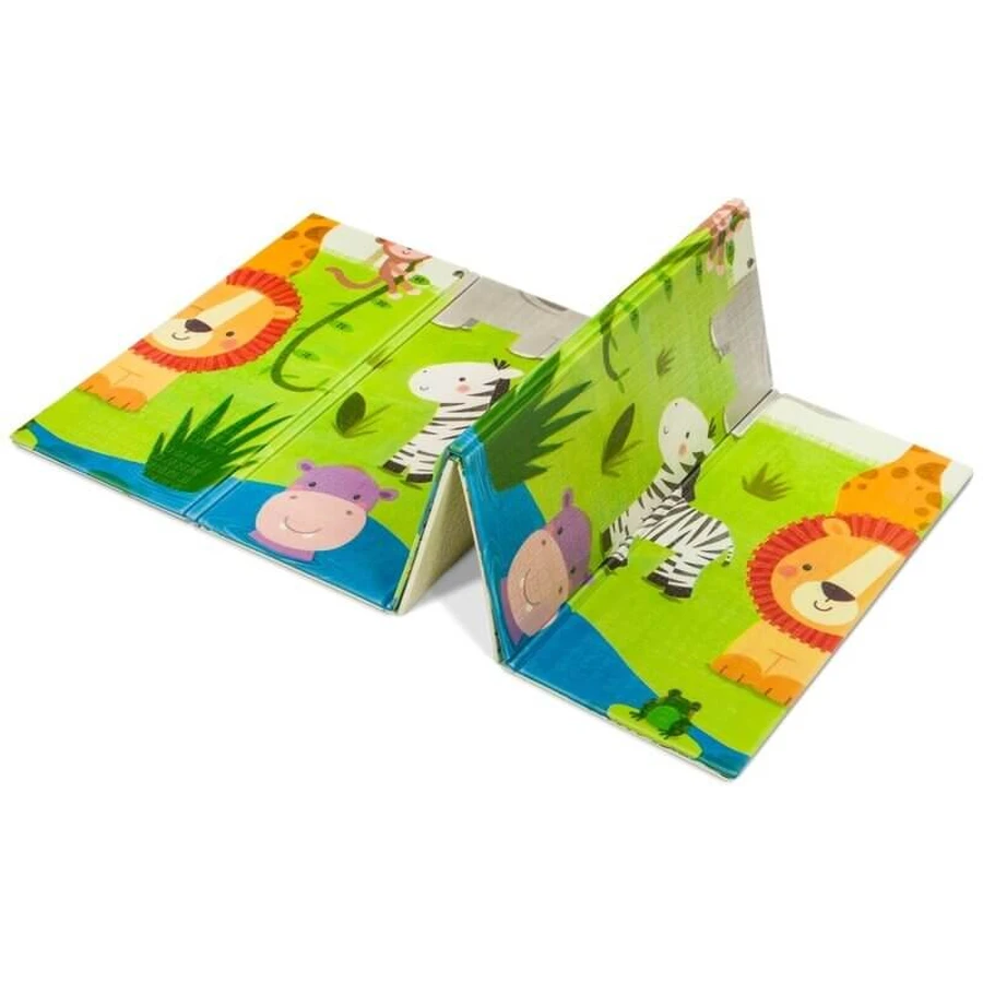 Foldable and waterproof educational mat Robby, 200 x 180 cm, Multicolor, Lionelo