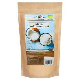Organic gluten-free coconut flour 500g FIVE CHANGES