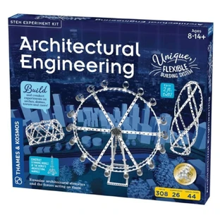 Set educativo STEM de ingeniería arquitectónica, +8 años, Thames&Kosmos