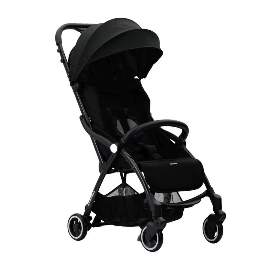 Magic Fold X1 Plus pram, 0-4 years, Black, Hamilton