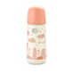 Zuigfles met fysiologische speen SX pro met dichte doorstroming Dreams, Peach, 360 ml, Suavinex