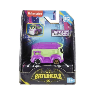 Joker's Van Prank metal toy car scale 1:55, +3 years, Fisher Price