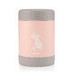 Thermal food can, stainless steel, vacuum-packed, pink, 300 ml, Reer