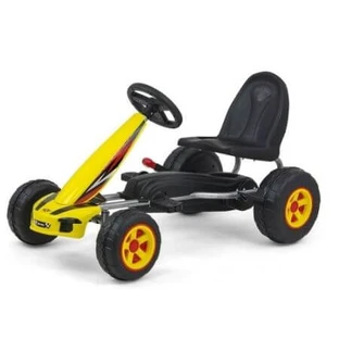 Kinder-Tret-Gokart, Viper Gelb, Milly Mally
