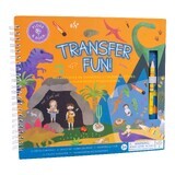 Activity book Transfer Fun Dino, 3 years+, Floss & Rock