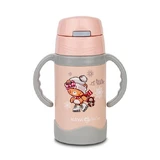 Roestvrijstalen warmte-isolerende fles We Care, roze, 300 ml, Nava