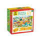 Kids Puzzle 1 2 3 Farm, 3 years+, 25 pieces, Ludattica