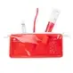 Set Dentifrice + Spray buccal + Brosse &#224; dents Kit d&#39;urgence rouge, 50 ml + 9 ml + 1 pi&#232;ce, Swissdent