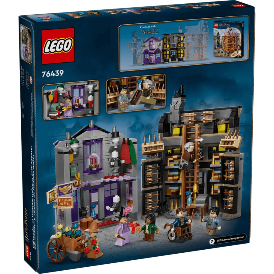 Ollivander et la papeterie de Madame Malkin, 8+ ans, 76439, Lego Harry Potter