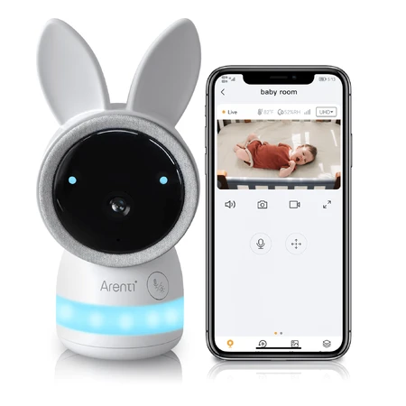 Alnany-cam 2k UHD Wi-Fi slimme bewakingscamera, Arenti