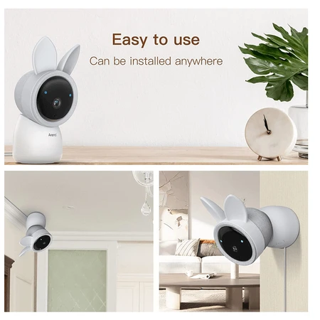 Alnany-cam 2k UHD Wi-Fi slimme bewakingscamera, Arenti