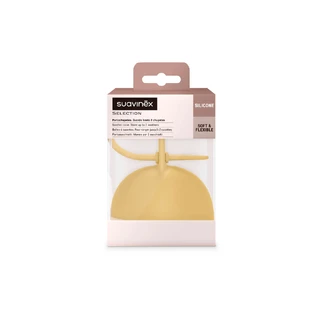Siliconen doosje voor fopspeen Colour Essence, Mosterdgeel, Suavinex