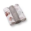 Muslin diapers, Grey, 3 pieces, Babyono