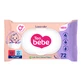 Servilletas húmedas lavanda, 72 unidades, Teo Bebe