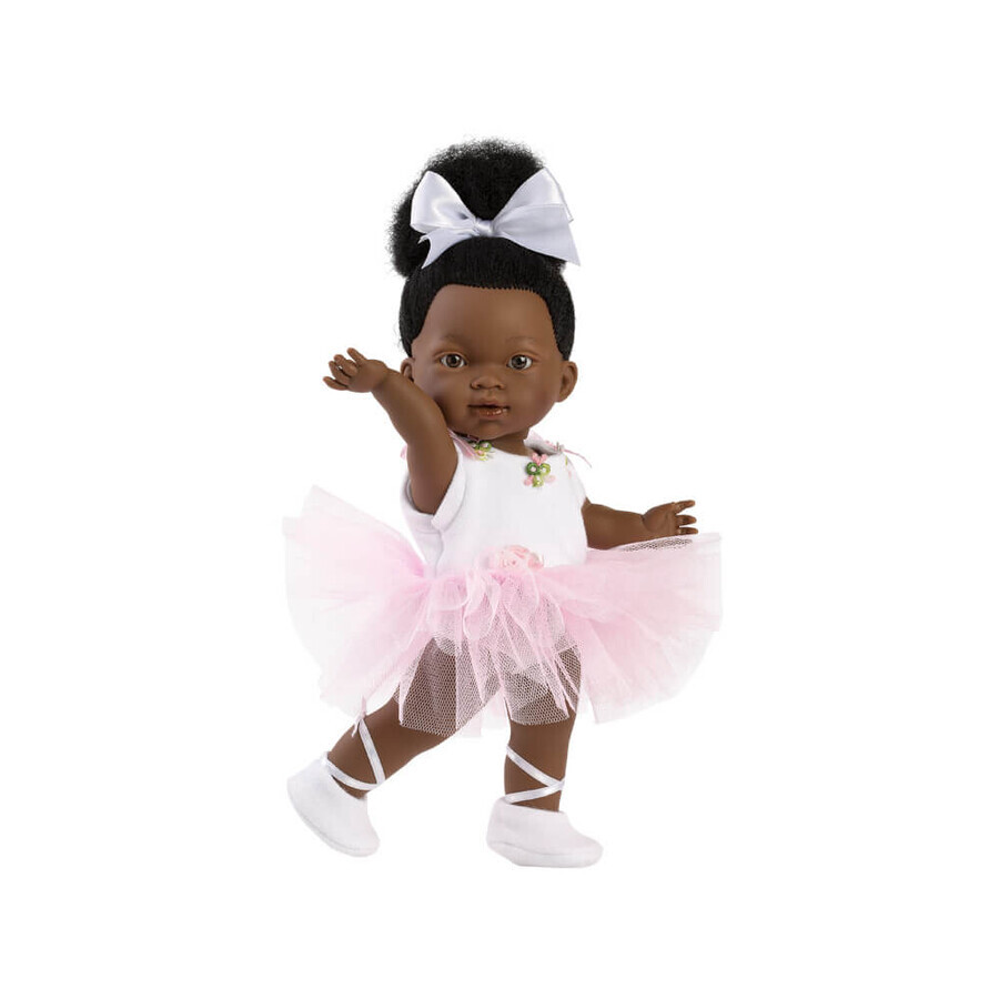 Afro Ballerina muñeca Zoe, + 3 años, 28 cm, 28 cm, Llorens