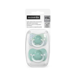Silicone pacifier SX Pro Dreams, +18 months, Navy Blue, 2 pcs, Suavinex