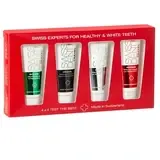 Whitening Toothpaste Set Extreme + Gentle + Crystal + Biocare, 4 x 10 ml, Swissdent