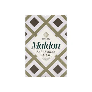 Salt with garlic, 100 g, Maldon