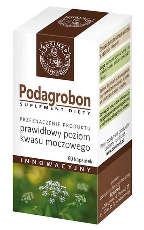 Podagrobon (normal uric acid levels) 60 capsules BONIMED