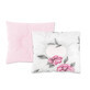 Almohada beb&#233; Terciopelo, Rosa Peon&#237;a, 23x26 cm, MimiNu