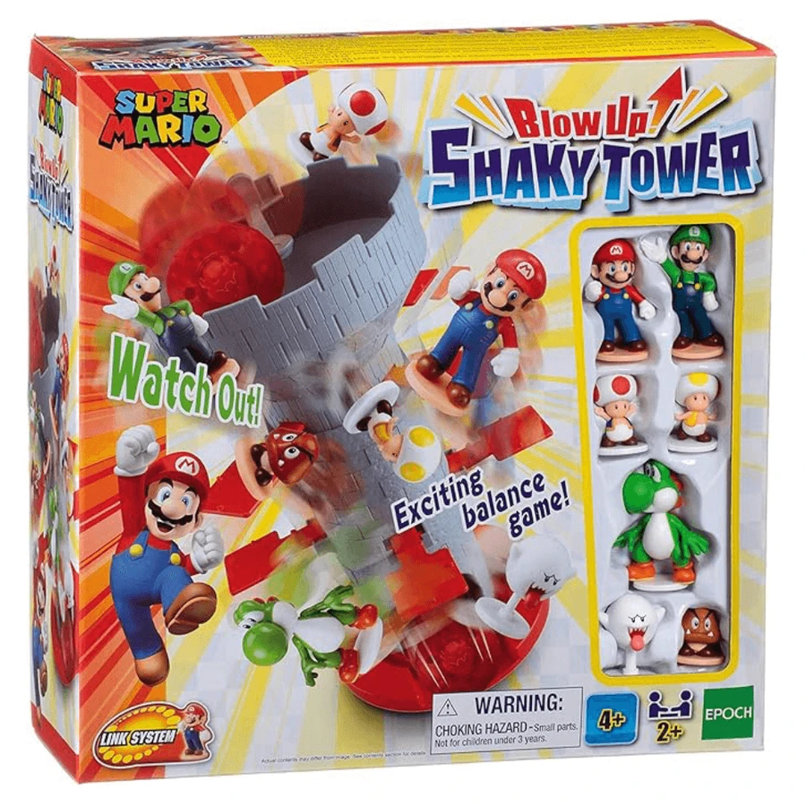 Behendigheidsspel Shaky Tower Super Mario, +4 jaar, Epoch