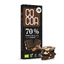 Organic Raw-Vegan Chocolate, 70% Cocoa and Pecans, 40 g, Cocoa