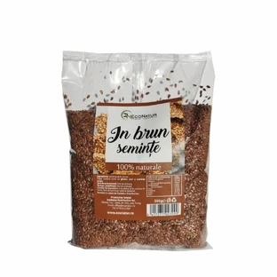 Graines de lin brunes, 500 g, Econatur