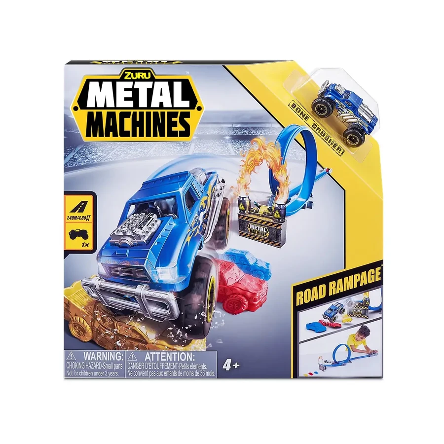 Play set Road Rampage, + 4 years, Metal Machines