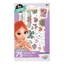 Tatouages pour filles Glitter, +8 ans, 75 motifs, Buki