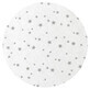 Lenzuolo in cotone con elastico per lettino, 120x60 cm, Mini Gray Stars, MimiNu