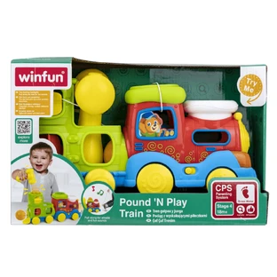 Musical toy train, 18 months+, Winfun