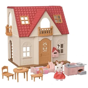 Red Roof Cosy Cosy Cottage Sylvanian Families, +3 años, Época