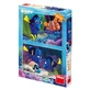 Puzzle 2 en 1 Finding Dory, 5 ans+, 2x77 pièces, Dino Toys