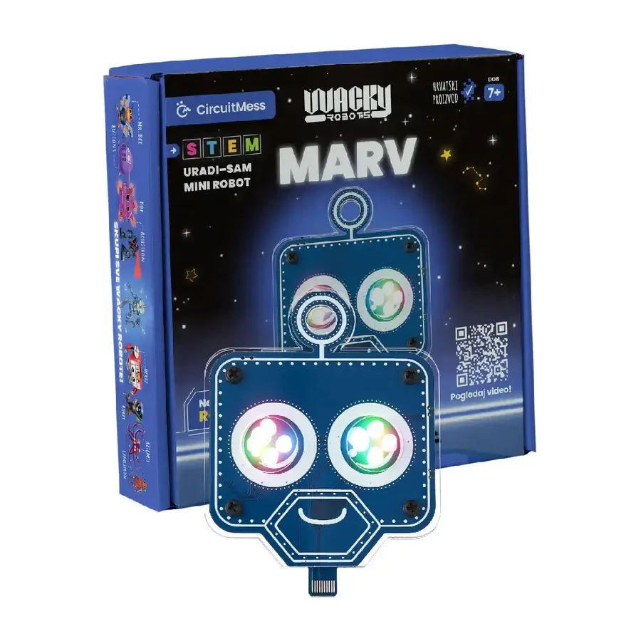 Robotic kit Stem Wacky Robots, 7+ years, Marv, CircuitMess