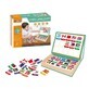 Magnetic educational puzzle with 45 flags and tables, + 3 years, AcSmart
