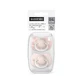 Chupete de silicona SX Pro Dreams, 0-6 meses, Rosa, 2 piezas, Suavinex