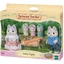 Set van 4 beeldjes Husky Puppy Familie Sylvanian Families, +3 jaar, Epoch