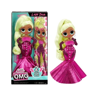 Poupée Fashionista avec accessoires OMG Lady Diva, + 3 ans, L.O.L Surprise