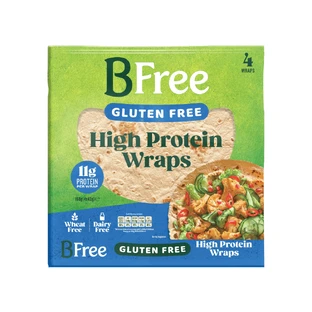 Tortilia Envolturas Altas en Proteínas, 168 g, Bfree