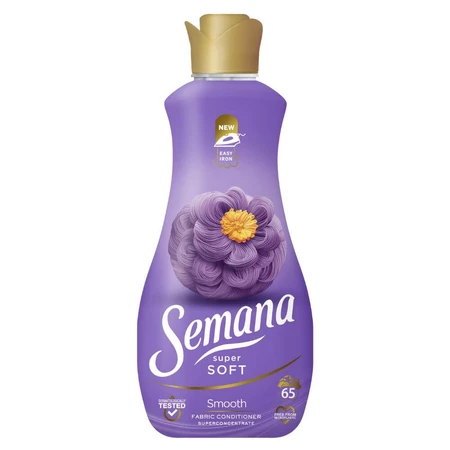 Weichspüler Super Soft Smooth, 65 Waschgänge, 1,3 l, Semana